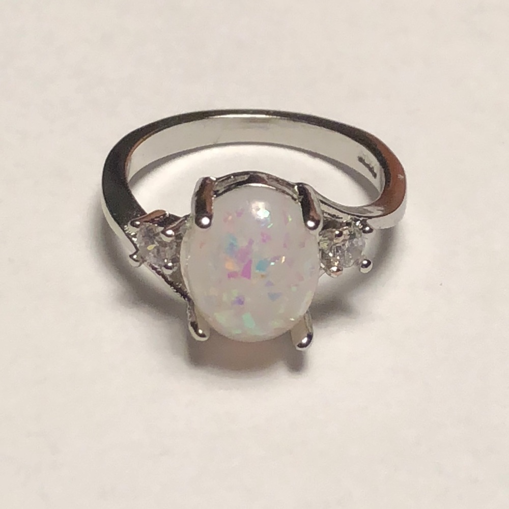 Fire Opal Ring